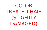 color treated hair slightly_damaged